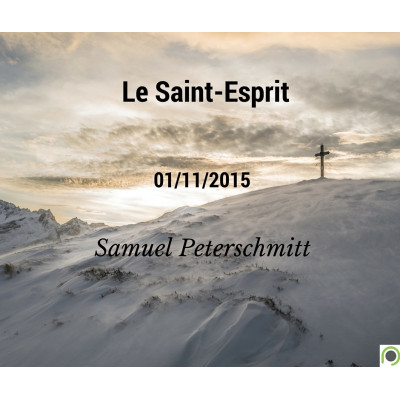 Le Saint-Esprit - Samuel Peterschmitt (01/11/2015)