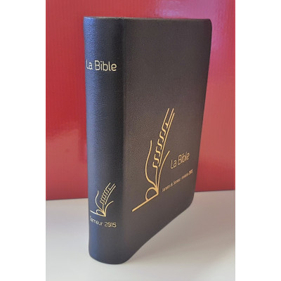 Bible Semeur Luxe Couverture cuir vachette authentique Souple...