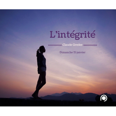L'intégrité - Claude Greder (15/01/2017) 
