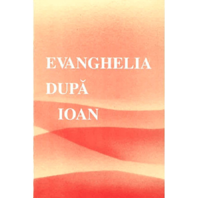 Evangile de Jean en Roumain - Format poche, broché, souple orange