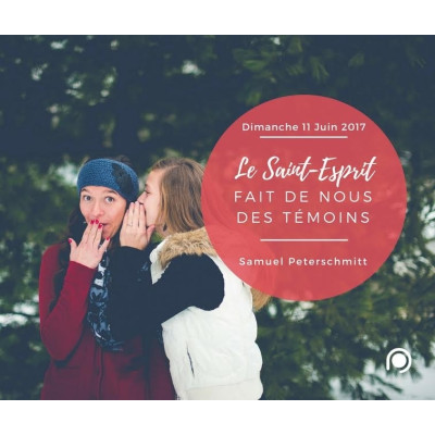 Le Saint-Esprit fait de nous des témoins - Samuel Peterschmitt (11/06/17)