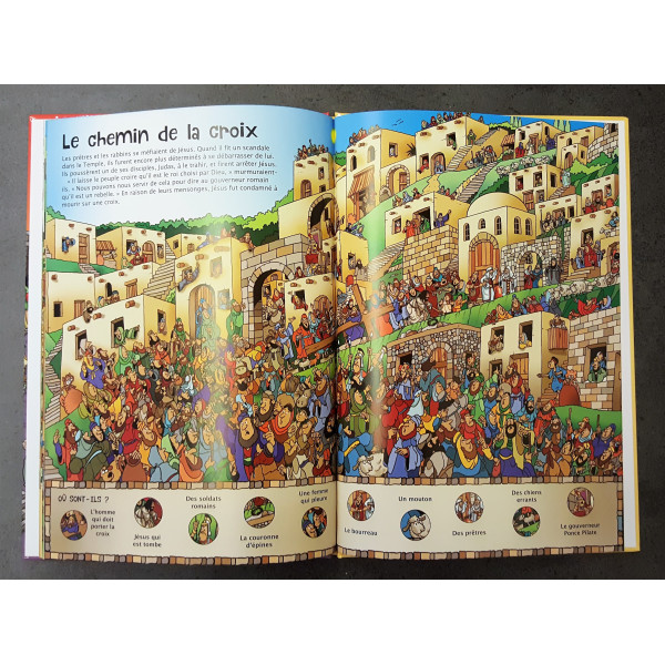 Où sont-ils ? Trouve les personnages de la Bible - De 4 à 6 ans