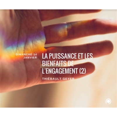 La puissance et les bienfaits de l'engagement (2) - Thiebault Geyer