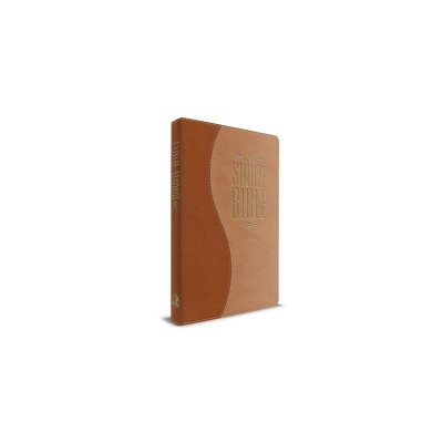 Bible souple duo caramel tranche or