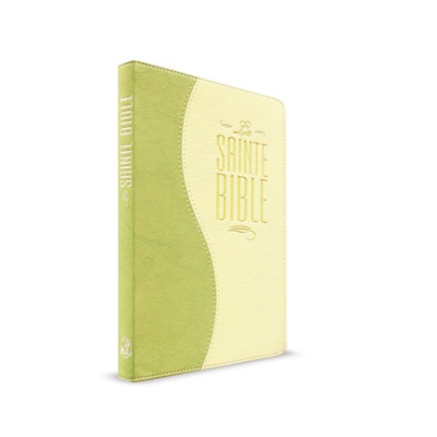  Bible Souple Duo Vert Foncé Et Vert Anis