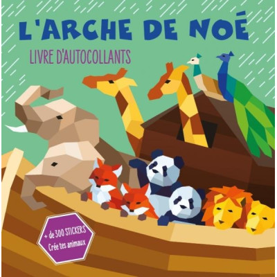 L'arche de Noé livre d'autocollants