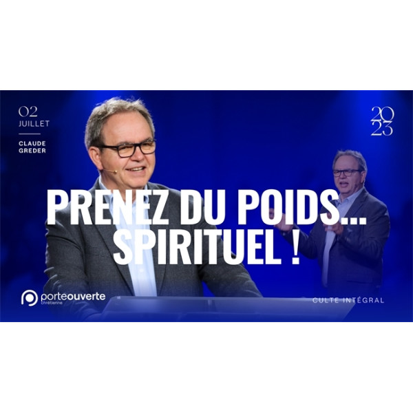 Prenez du poids... Spirituel ! - Claude GREDER MP3