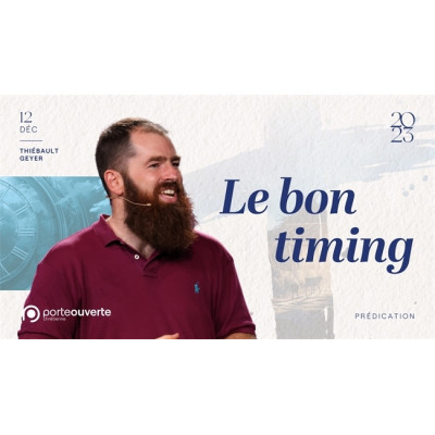 Le bon timing - Thiébault GEYER