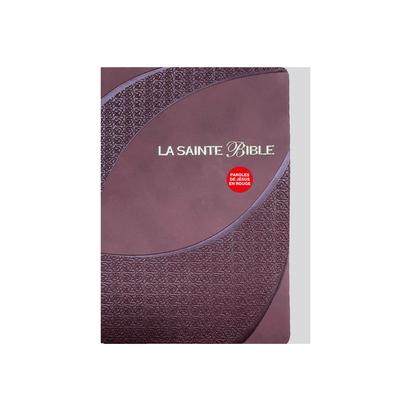 La Sainte Bible Segond 1910 - Brune - Gros caractères