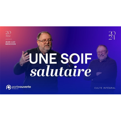 Une soif salutaire -Jean-Luc Menchon