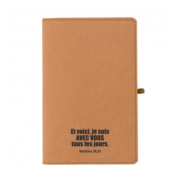Carnet en papier kraft lavé A5