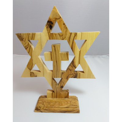 Etoile de David avec croix