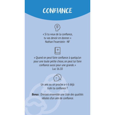 Parlons valeurs - Jeux de cartes