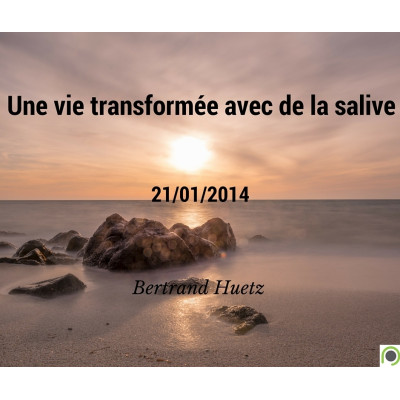 Une vie transformée avec de la salive - Bertrand Huetz (21/01/2014)