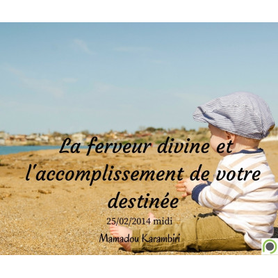 La ferveur divine et l'accomplissement de votre destinée - Mamadou Karambiri (25/02/2014) 