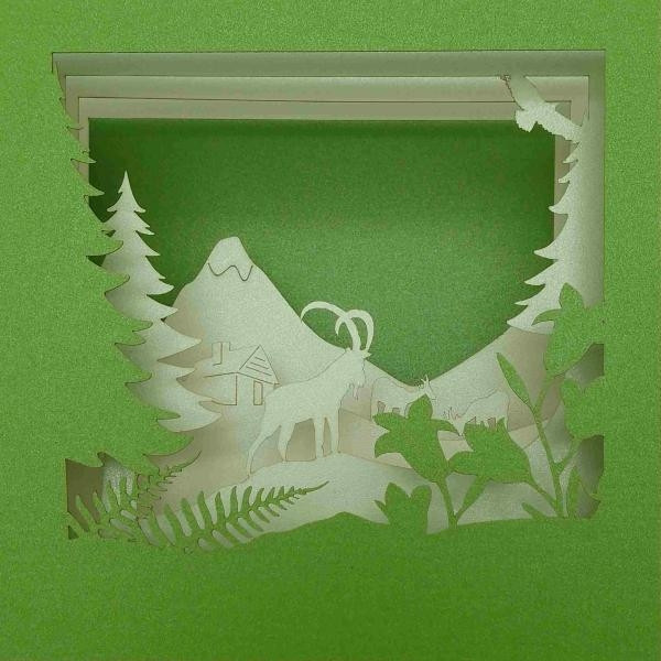 CARTE MONTAGNE 3D