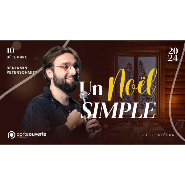 Un Noël simple - Benjamin Peterschmitt - MP3