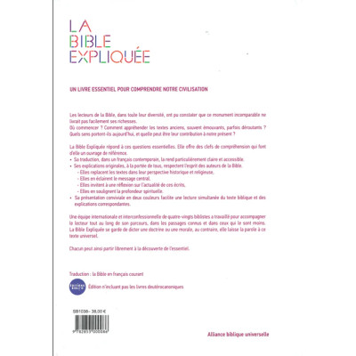 La Bible Expliquée (Français Courant)