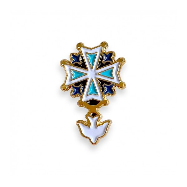 Pin's croix huguenote