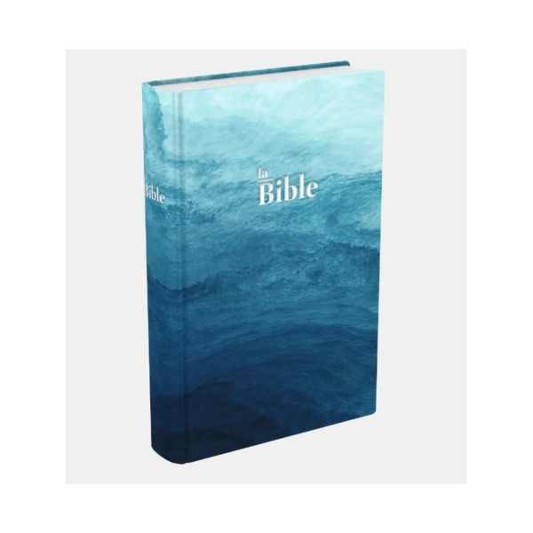 Bible Darby format compact, rigide bleu