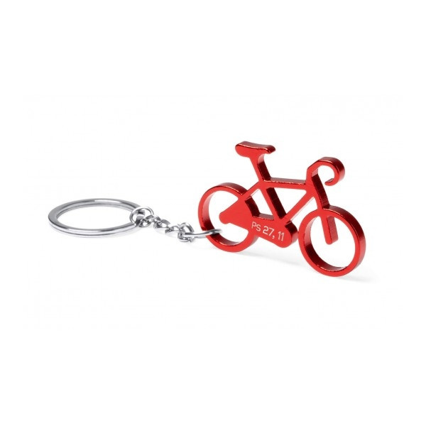 Porte-clé "Vélo" rouge