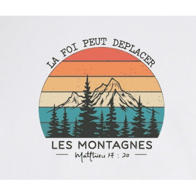 Tee-Shirt « La Foi » blanc