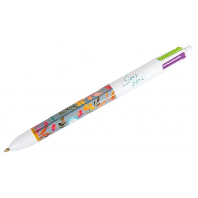 Stylo à bille "Sois béni" 4 couleurs