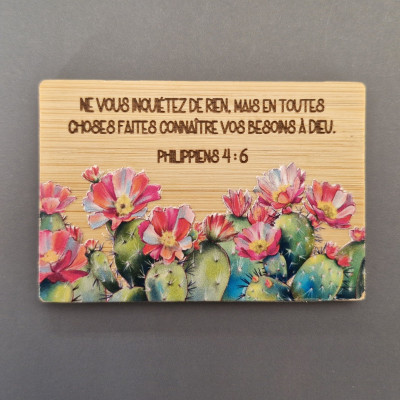 Magnet bambou – Philippiens 4 : 6
