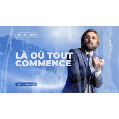 Là où tout commence - Benjamin Peterschmitt 