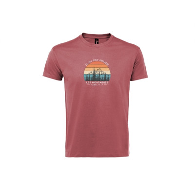 Tee-Shirt « La Foi peut » Vieux Rose