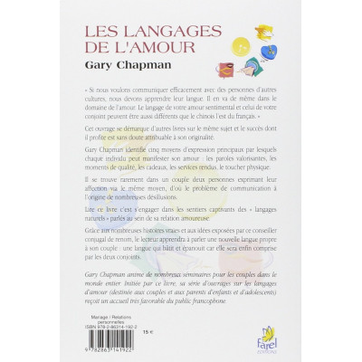 Les langages de l'amour - Gary Chapmann 