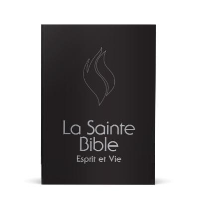 Bible Esprit et Vie couverture rigide noir