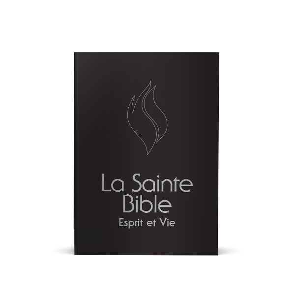 Bible Esprit et Vie couverture rigide noir