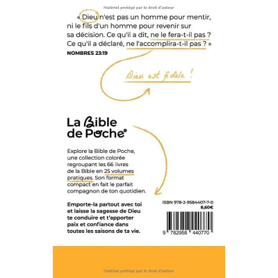 Nombres : La Bible de Poche volume 4/25