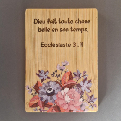 Magnet bambou – Ecclesiaste 3 : 11
