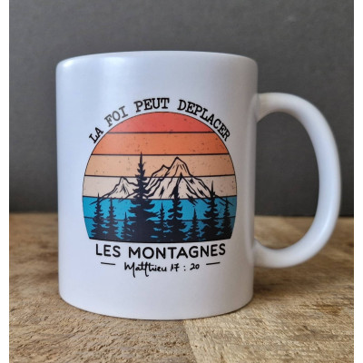 Tasse mate Matthieu 17 : 20
