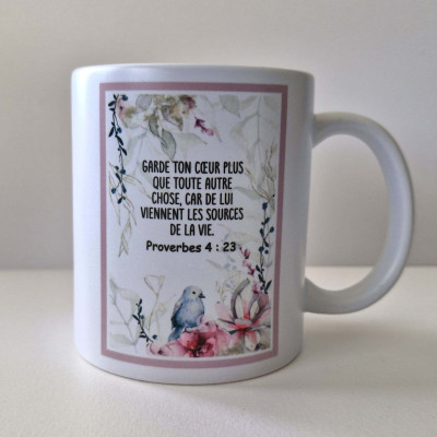 Tasse mate Proverbes 4 : 23