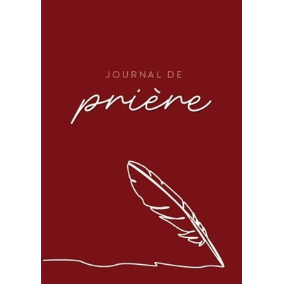 Journal de prière Vida ( Spirales) Rouge cerise