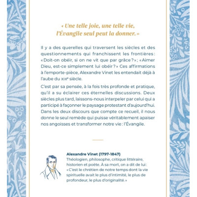 La grâce, la loi et la joie - VINET Alexandre