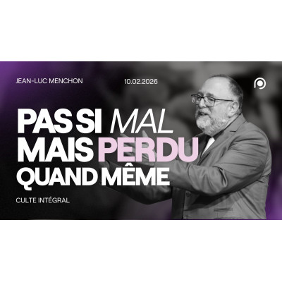 Pas si mal, mais perdu quand même - Jean-Luc Menchon 
