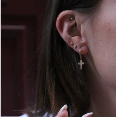 Boucles d'oreilles - Mical Couleur Argent