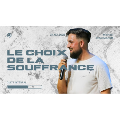 Le choix de la souffrance - Michaël Peterschmitt 