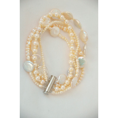 Bracelet - Nuée blanche