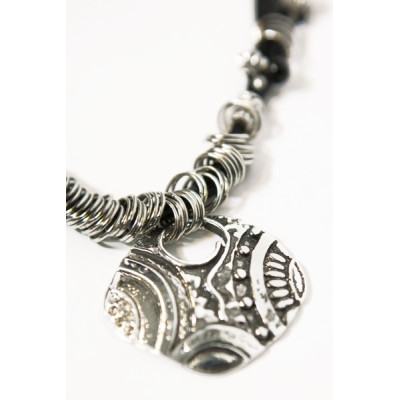 Collier - Oeil d'argent