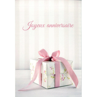 Carte anniversaire