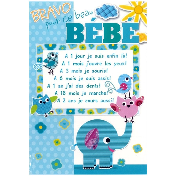 Carte "Naissance"