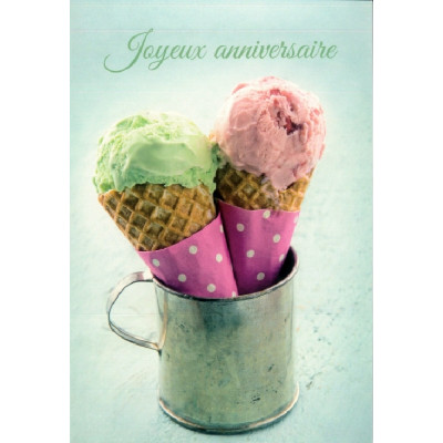 Carte "Anniversaire"