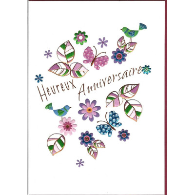 Carte "Anniversaire" 