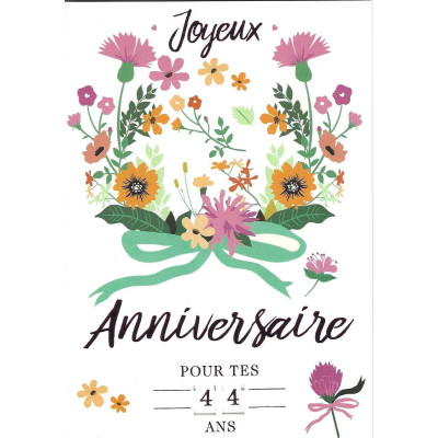 Carte "Anniversaire" 