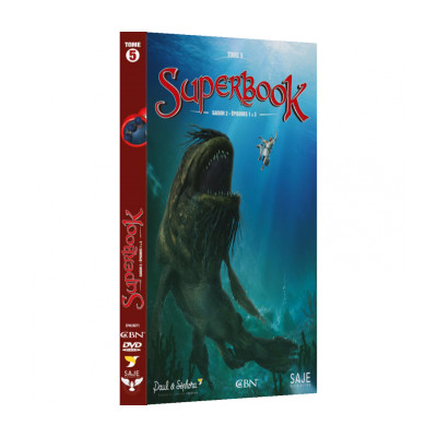 DVD Superbook Tome 5 - Saison 2 Episode 1 à 3 